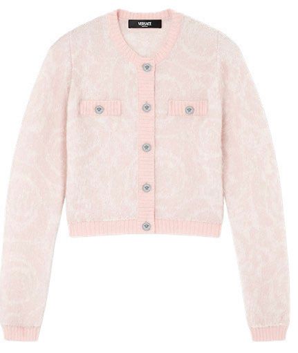 Jacquard Cardigan Versace