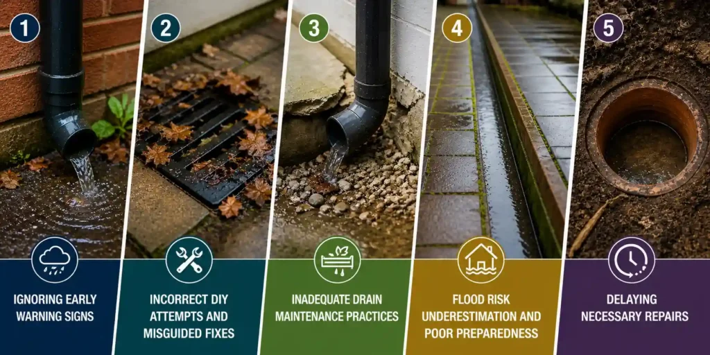 Top 5 Drainage Mistakes Kent