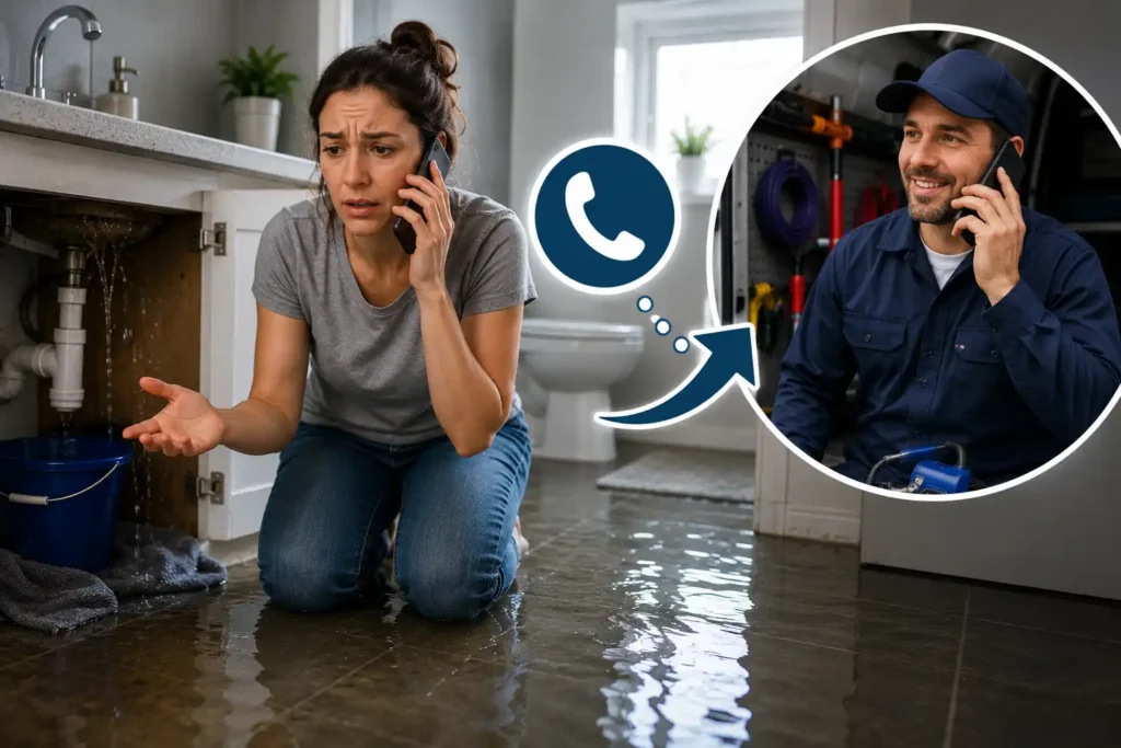 Emergency blocked drain help