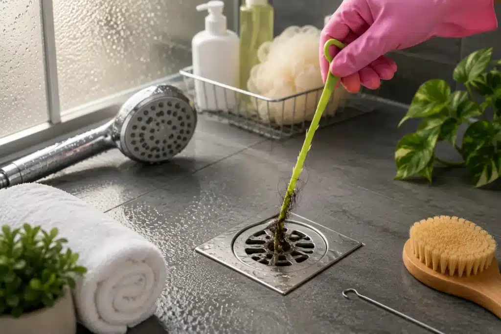 What's the Right Way to Remove Hair Clogs from a Shower Drain